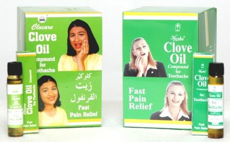 Clocare & Clove Oil cmpds