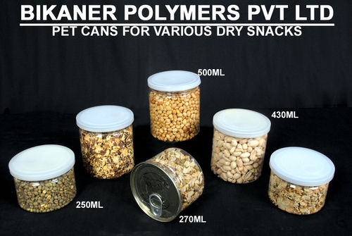 Pet Cans For Dry Snacks