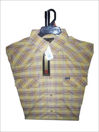 Men Check Shirt