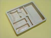 Recycle Hips Trays - Custom Rectangular Off-white, High Strength, Durable, Moisture Resistant