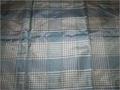Dobby Check Silk Fabric