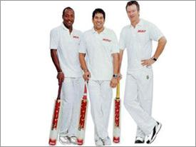 Famous Players with our Bats