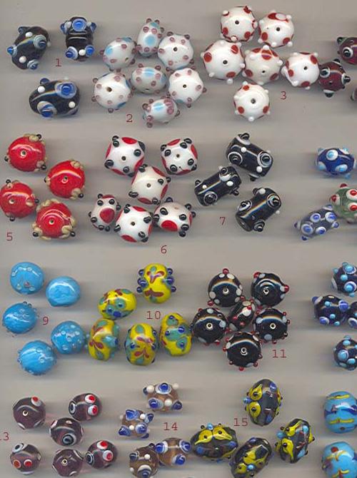 FANCY GLASS BEADS