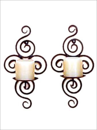 Iron Candle Holder