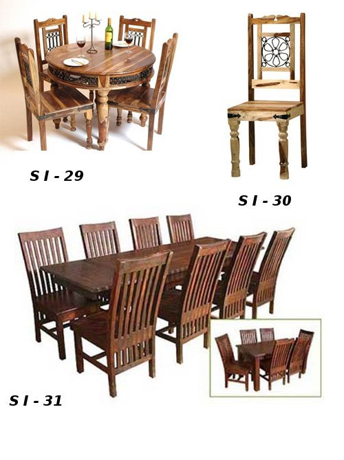 लकड़ी के हस्तशिल्प खाने के सेट