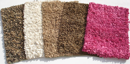 Cotton chindi Shag Rugs