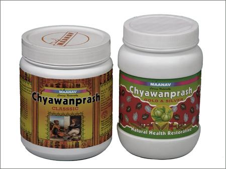 MaanavChywanprash Classic & GoldSilver Health Restorative