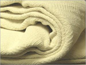 Chenille Blanket Natural - Chenille 50x60 Inches Off-White | Soft Lightweight Comfortable Attractive Applique