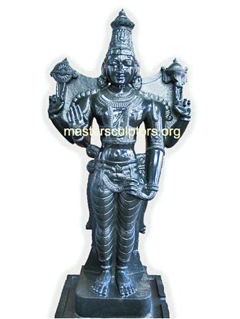 Granite God Sculpture