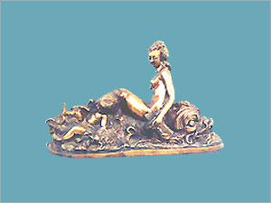 Brass European Figure