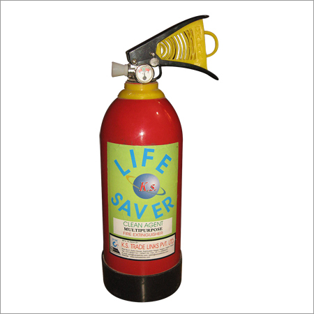 "LIFE SAVER" CLEAN AGENT FIRE EXTINGUISHER 2 Kg.