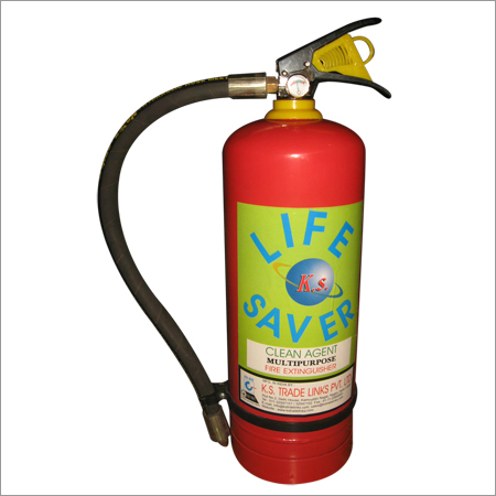 "LIFE SAVER" CLEAN AGENT FIRE EXTINGUISHER 4 Kg.