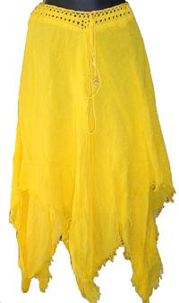 HANDKERCHIEF GAUZE SKIRT