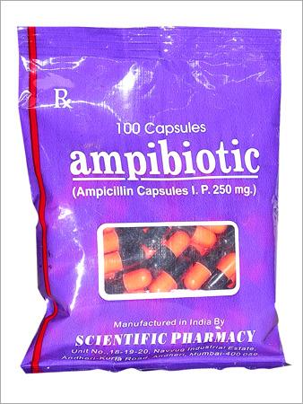 Ampibiotic Ampicillin Capsules