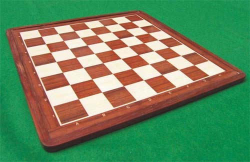 Flat Chess Board in Bud Rosewood