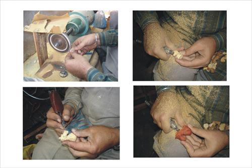 The Master craftsmen at Work