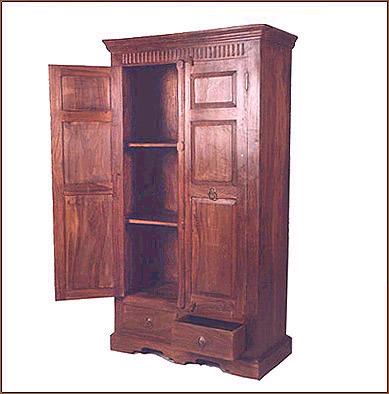 Handcrafted Wooden Almirah / Armoire