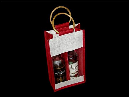 Wine Bag (Jute) 2-4 Bottle