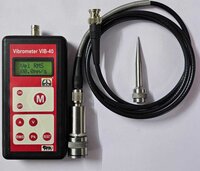 Digital Vibrometer Vib-40 - Color: Red
