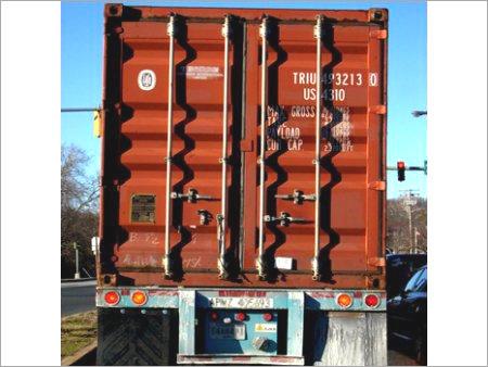 Rear of Truck Freight