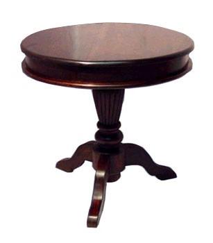 wooden painted coffee table