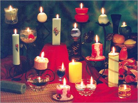 Aroma Candles - Wax & Essential Oils, Various Sizes | Relaxing Scents, Strong Scent Throw, Cotton Wick