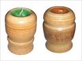 Aroma Bamboo Candles - Bamboo, Variable Dimensions, Beige | Natural Aroma, Relaxing Ambiance, Eco-friendly, Long-lasting
