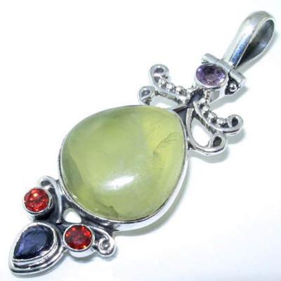 Silver Pandent with stone