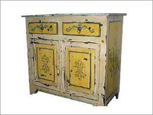 Wooden Painted Cabinet