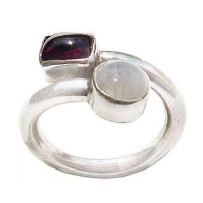 Silver Ring with stone