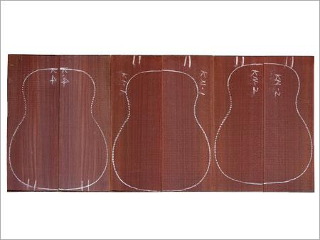 Rosewood Veneer for Back of Guitar