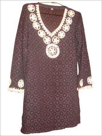 Embroidered Tunic Blouse
