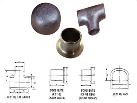 Caps Stubends & Equal Tees