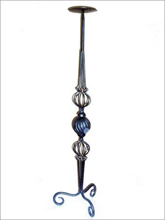 Candle Stand with Wood