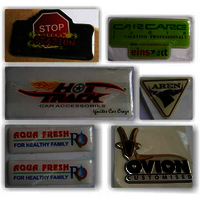 Epoxy Dome Labels - Color: Any