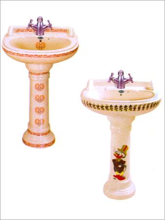 Wash Basins with Pedestal