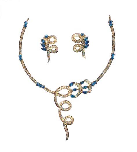 Necklace with Earrings