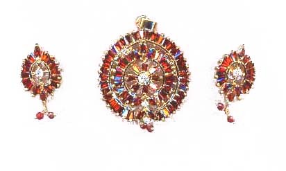 Pendant with Earrings