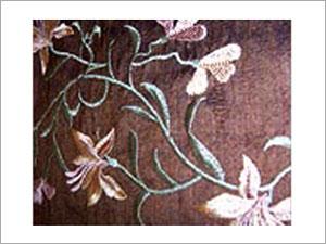 Silk Embroidered Fabric