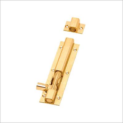 Brass Door Hardware - Hex Tower Bolt