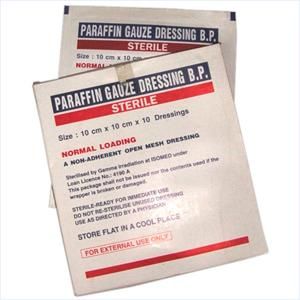 Sterile Paraffin Gauze Dressing