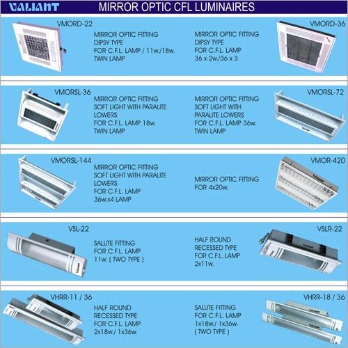 Mirror Optic CFL Luminaires