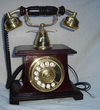Antique Telephone Showpiece