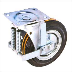 Swivel Castor with Spring Lock