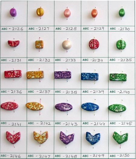 Marble Finish Beads