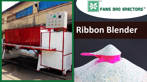 Ribbon Blender for Detergent Powder