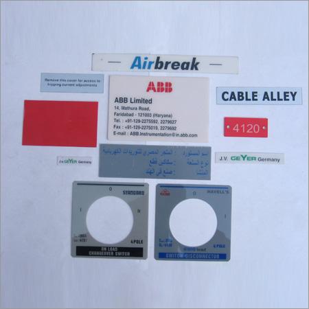 Polycarbonated Label