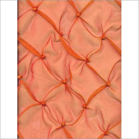 Organza Silk with Moti Stitching