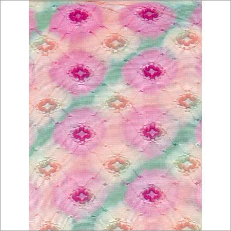 Nylon Net Jacquard with Print