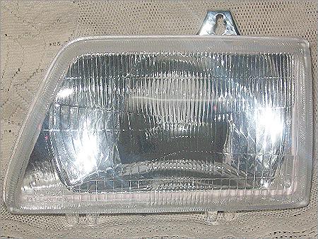 Head Lamp - Plastic Glass, 12x8x5 Inches, 12V 60W Halogen | Bright Light, Durable, Easy Install, Improved Visibility